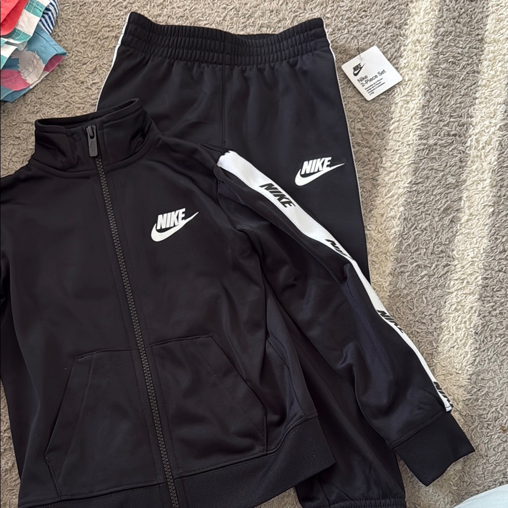 Nike Kids Black Track Pants